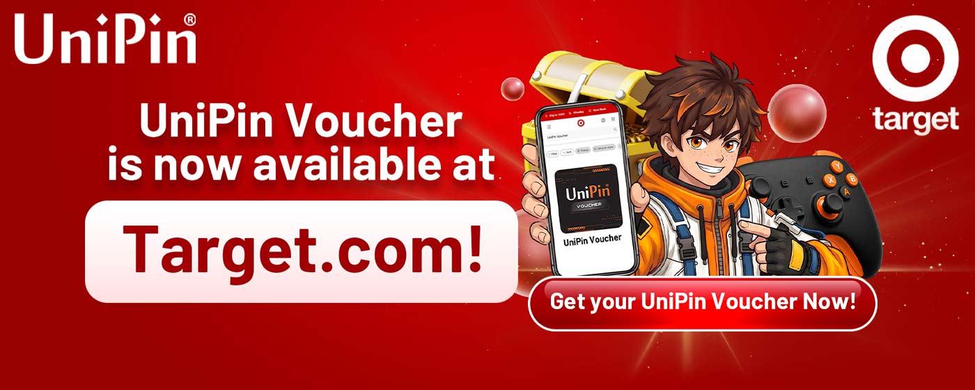 UniPin Vouchers Are Now Available at Target.com!